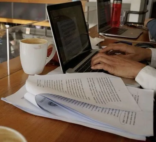 Scena podczas konferencji